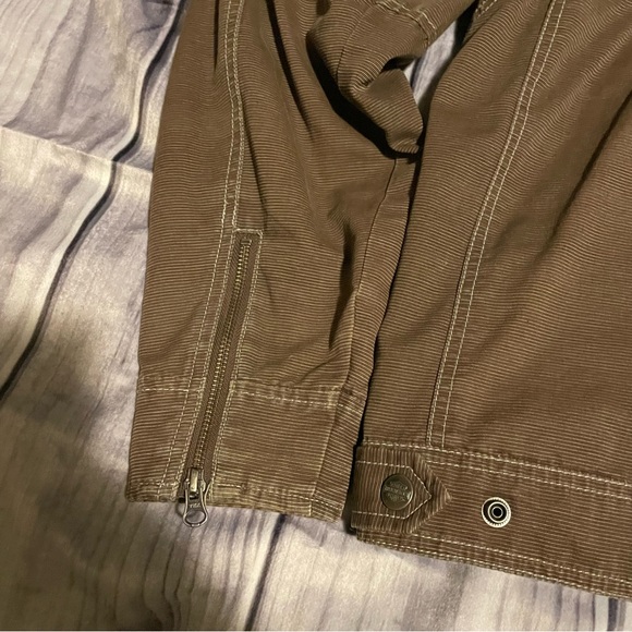 Men's Harley Davidson Genuine  Motorclothes Military Style 2011 Jacket - Picture 7 of 16